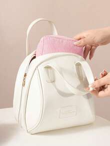 1 szt. woreczek do przechowywania podpasek, przenośna torba do przechowywania, duża pojemność, prosty styl, używana do przechowywania podpasek i tarponów, niezbędne rzeczy dla dziewcząt, dobry wybór na wyjścia, woreczek do przechowywania z serii pasków, kosmetyczka, przybory szkolne, niezbędne akcesoria podróżne, stylowa i praktyczna wielofunkcyjna torba podróżna - Wielokolorowe - Zobacz 6