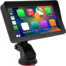 Multimedia Player ,Car Stereo,Portable HD Double Din Touchscreen Car Stereo, With Mirror Link Voice Control,7 Inch  Black.