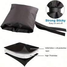 1pc Faucet Anti-Freeze Cover/Faucet Protector - Black - View 4