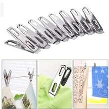 20ps/60pc Set Stainless Steel Clothespin, Multifunction Clothes Peg For Home - Multicolor - View 8