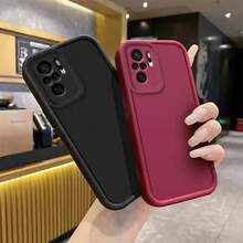 Esta funda de teléfono negra ligeramente gruesa proporciona una cobertura anti-caída y protectora para tu teléfono. Es compatible con varios modelos de Redmi y OPPO, incluyendo Redmi Note 8 Pro/Note 10 4G/Note 10 5G/Note 10S/Poco M5s (versión India)/Note 11 SE (versión India)/Note 10T/Note 10T 5G/Poco M3 Pro/Poco M3 Pro 5G. - Negro mate - Ver 3