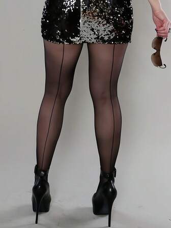 Women's Fashion Designer Tights, Runway-Inspired Pantyhose, Premium Quality Stockings, Couture Figure-Shaping Leggings