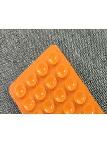 1pc Silicone Sticky Phone Handle, Suction Cup Phone Case Stand, Hands-Free Sticky Phone Grip Handle, Suitable For Selfie And Video, Phone Finger Grip Stand