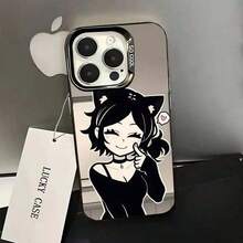 おしゃれなスマホケース 11/12/13/14/15/15pro/15 Plus/15 Promax/7plus/8plus/X/Xs Max/Xr/11pro/12pro/13pro/14pro/12mini/13mini/11promax/12promax/13promax/14promax/14plus/6/6s/6plus/7/8/Se - 透明ブラック1 - チェックする 2