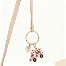 Personalized Ambulance Keychain (For Medical Use) - White Ambulance - View 7
