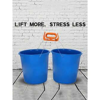 1个重型购物袋支架 - 符合人体工程学的多功能提手，购物袋支架，杂货袋提手，塑料袋提手，提袋工具，防勒手，携带杂货，带提手的塑料袋，购物、旅行、居家和厨房必备 | 便携式省力收纳架