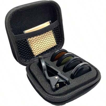 Lente de acuario 4 en 1, tanque de peces, agua salada marina, agua de mar, arrecife, cmara de telfono, terrario acutico, lente de fotografa