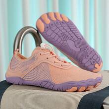 أحذية رياضية للنساء مانعة للانزلاق، أحذية شاطئ سريعة الجفاف، مناسبة للتزحلق على الأمواج والسباحة والصيد والغوص والجيم والمشي على السير الكهربائي والرياضة - ارجواني فاتح - مشاهدة 9