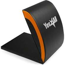Ab Exercise Mat Tailbone & No Tailbone, Foldable Abdominal Sit Up Support Pad, Abs Workout Equipment For Core Training And Lower Back,29646638 - Orange - View 1