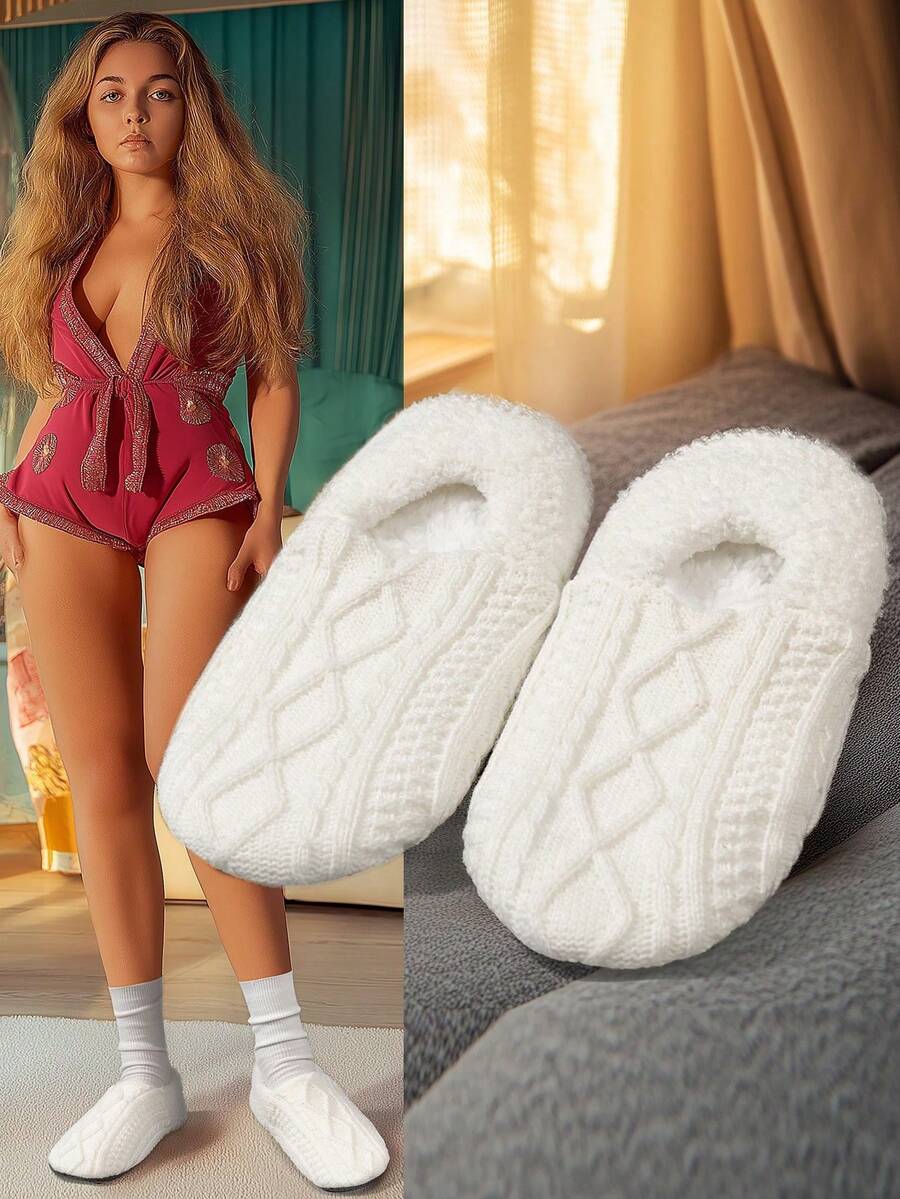 Unisex Couple Indoor Slippers/Socks
