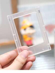 1pc/6pcs Magnetic Instant Photo Frame, Magnetic Combination Display Stand, 3-Inch Magnetic Adsorption Frame Can Be Attached To Metal Surfaces