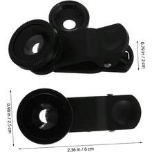 Kit de Lentes Cmara de Telfono Mvil Macro Desmontable Ojo de y Gran Accesorios Porttiles para Fotografa Profesional Smartphones - inicial - Ver 2