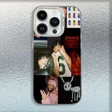 Funda para teléfono Singer Rapper D-Drake para 17,16,15,14,13,12,11,Pro,MAX, cubierta blanca mate a prueba de golpes - Z4 - Ver 4