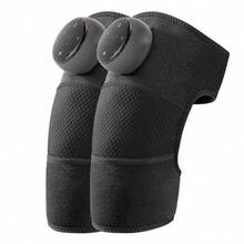 Elektrisk uppvärmd knämassageapparat, självuppvärmande knäskydd, varm smärtlindrande terapiapparat för knäleden, uppvärmning och massage av knästödet för artrit, benvård för äldre - Multifärgad - Visa 16