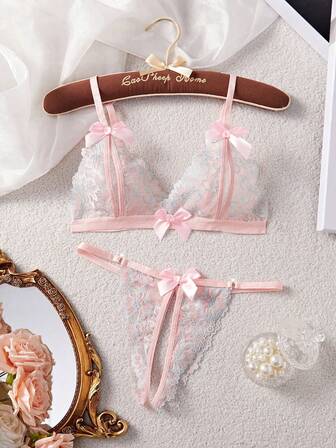 1 set sexigt set med öppen gren och öppen byst för kvinnor