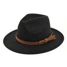 Sombrero de jazz, sombrero derby - Beis - Ver 6