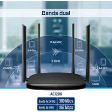 STEREN Repetidor/Router Wi-Fi, 2,4 GHz y 5 GHz (B/G/N/A/AC), hasta 30 m de Cobertura - 1 - Ver 3