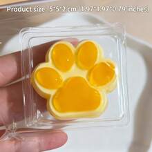 1 đồ chơi bóp hình bàn chân mèo xi măng mùa xuân đàn hồi chậm giúp giảm căng thẳng hình quả nho - Nhiều màu - Xem 12