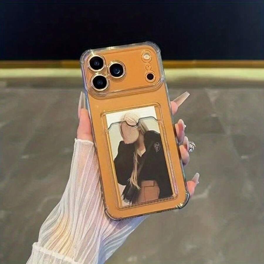 Cardholder Phone Cases - Clear - View 1