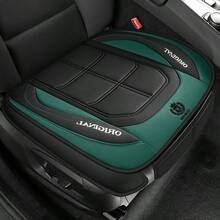 Single Car Front Seat Cover, Durable PU Leather With Storage Pocket, All-Season Fit For Most Cars, SUVs, Trucks - Snug Protection