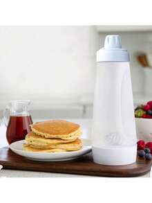 1000ml Hand-Cranked Batter Mixer Bottle Batter Dispenser - Trong sáng - Xem 7