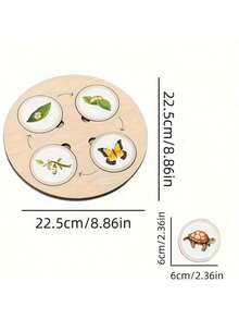 Christmas Decoration Montessori Life Cycle Board Set,Biological Science Puzzle Toys,Animal Image Sensory Board,Life Cycle Classification Wooden Toys,Cognitive Biology Puzzle Puzzle Game Enlightenment Hands-On Brain Food Chain Puzzle Wooden Christmas,The Perfect For Children,Children's Edutainment Toys! (Animal Style Random Pattern),Puzzle Boards,Wooden Cars,Horse Puzzle,Montessori Toys,Wooden Toys,Montessori