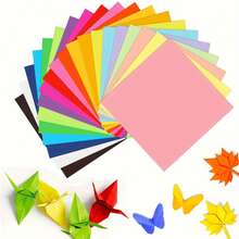A4 Vibrant Color Double-Sided Cardboard, Thick Craft Paper For Origami, Crafts, Printable - A4 Colored Paper