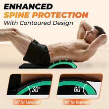 Ab Exercise Mat Tailbone & No Tailbone, Foldable Abdominal Sit Up Support Pad, Abs Workout Equipment For Core Training And Lower Back,29646639 - Chocolate Brown - View 6