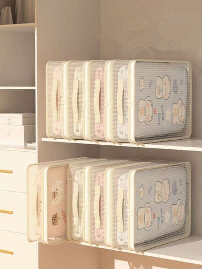 Bedding Storage Box, Seasonal Bedsheet Storage, Pillow Cover Bedsheet Cover Storage Box, Storage Bag Wardrobe Seasonal Bedsheet Clothes Down Duvet Sorting Bag Storage Drawer Box Bag, Under-Bed Storage, Storage Organizer, Travel Essential