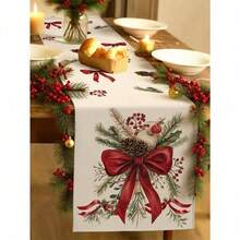 1 Stuk Kerstvogel Tafelloper, Decoratieve Kersttafelloper, Kersttafelloper In Linnenlook, Tafelloper, Tafelloper, 1 Stuk Tafelloper, 4 Stuks Placemats, 1 Stuk Kussenhoes, 3 Producten Beschikbaar, Seizoensgebonden Woonaccessoires, Feestartikelen Voor Binnen En Buiten, Winterse Woonaccessoires, Kerstdecoratie, Kerstkamerdecoratie, Kerstfeestdecoratie