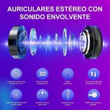 Traje de Gafas VR 3D, Gafas de Realidad Virtual 3D con auriculares, Realidad Virtual inmersiva para Juegos y pelculas, Auriculares 3D VR con Control remoto para TV, Pelculas, Juegos Visin - inicial - Ver 6