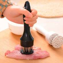 1PC Kitchen Meat Tenderizer, Camping Kitchen Tool, Stainless Steel Meat Tenderizer, Suitable For Home Kitchen ScenesTools For Making Steak(Random Color) - Random - View 8
