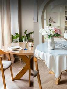 1pc 1.5mm High-Transparency Crystal Clear Table Protector Durable Easy To Clean Rectangle Vinyl Table Mat Waterproof Oil-Proof Plastic Table Protector PVC Tablecloth Protector Cut-To-Fit Multiple Sizes Available Restaurant Bar Kitchen Baking Office Bathroom Vanity Nightstand Computer Desk Writing Desk Desktop - Multicolor - View 3