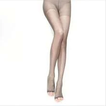Ultra-Thin Sheer Open-Toe Tights – Spring/Summer Ankle Strap Hosiery In Nude, Beige & Brown, Seamless & Comfortable, Perfect For Casual & Formal Occasions, Hand Washable - 咖啡 - 查看 5