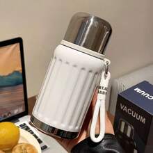 1pc 316 Stainless Steel High-End Water Bottle, Suitable For Outdoor Use - Full Metal Vacuum Insulated Tumbler, Keeps Drinks Hot/Cold; Ideal For Work, School, Camping, Sports, Travel, School Essentials, Hydration At Work, Fashionable Insulated Bottle, Portable , Travelers - Multicolor - View 15