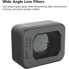 Filtro de Lente Gran Angular Externo para Accesorios de Drones 3 Pro, Lente de Pantalla Ancha de Disparo de Alcance de Cine, con Diseo a Presin, Fcil Desmontar - inicial - Ver 6