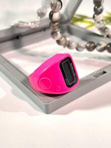 家用电子指环计数器，LED显示屏，按钮式计数装置 - 彩色 - 查看 20