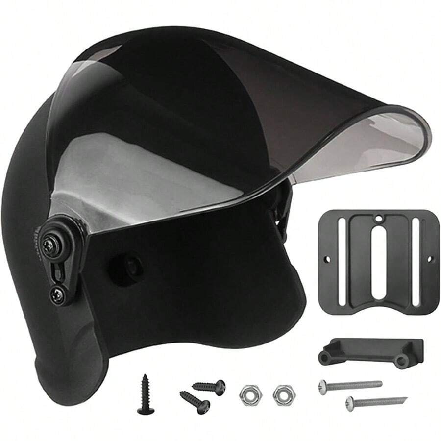 - Parasol para telfono - Sombrero de sol para motocicleta - Parasol para telfono de coche - Protector para telfonos celulares - Soporte para telfono de - negro - - Ver 1