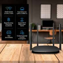 STEREN Repetidor/Router Wi-Fi, 2,4 GHz y 5 GHz (B/G/N/A/AC), hasta 30 m de Cobertura - 1 - Ver 9