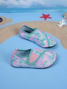 1双儿童夏季水鞋，户外涉水鞋，瑜伽鞋，卡通图案，防滑，透气，沙滩鞋，训练鞋 - 彩色 - 查看 3