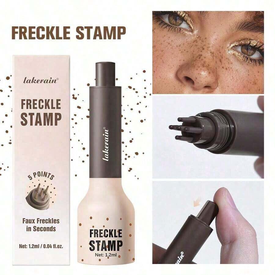Lakerain Lakerain Natural Realistic Stamp Freckle Pen, Freckle Tone, Sunburn Tone, Waterproof & Long-Lasting, Versatile, Fashion Women Makeup Brand, Cosplay Cosmetics - 1 cái - Xem 1