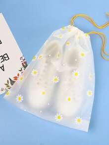 Travel Drawstring Plastic Bags, Cosmetic Bags, Underwear And Socks Travel Storage Bags, Clothing Storage Bags Travel Bag Set, Travel Storage Bag Set, Suitable For Travel, College Dorm, School Vacation, Suitcase, Luggage, Back To School Travel Essentials, Travel Accessories, Dorm Essentials, Storage Bags, School Storage Bags. Storage Pouches - Multicolor - View 5
