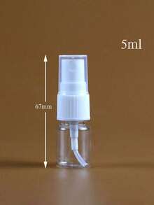 1pc High Pressure Spray Bottle, Simple Wash Liquid Dispenser For Bathroom, Cleaning Spray Bottle, Fine Mist Face Mister, Mini Alcohol Disinfection Spray Bottle, Toner Container, Bathroom Spray Bottle - Multicolor - View 8