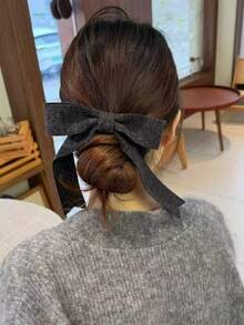 女士针织蝴蝶结发夹，优雅高端，半扎发弹簧夹，顶部发夹，蝴蝶结，丝带，鸭嘴夹，大号发夹，尽显女士高端气质，半拉链发夹，气质十足，抓夹式发饰，圣诞礼物，圣诞袜填充物，女士圣诞袜填充物，圣诞礼物，礼物，圣诞袜填充物，女士礼物，礼物，圣诞礼物，成人圣诞袜填充物，成人圣诞袜填充物，发饰，女士配饰，圣诞袜填充物，成人发饰，圣诞发饰，女士礼物创意，美容圣诞袜填充物，女士圣诞礼物 - 彩色 - 查看 6