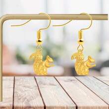 40pcs 2 Styles Alloy Cute Animal Squirrel Pendant Charms Acorn Pine Cone Nut Pendants Decoration Accessories For DIY Necklace Bracelet Keychains Jewelry MaFKing, 2 Colors,Squirrel - Squirrel - 查看 8