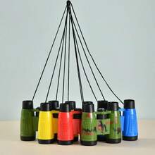 6x30 Toy Binoculars For Kids For Outdoor Use - Red - View 4