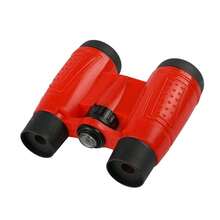 6x30 Toy Binoculars For Kids For Outdoor Use - Red - View 2