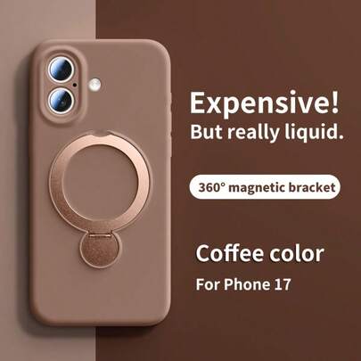 液态硅胶磁吸式保护壳，带支架，兼容 17/16 Pro Max/15 Pro/14 Pro Max/13 Pro；超薄防震保护套，兼容 16/15 Pro/13 Pro；兼容 17/16 Pro Max/15 Pro/14 Pro Max/13 Pro