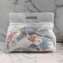 Swimming Equipment Bag - 2pcs Red Pink Handbag - View 1