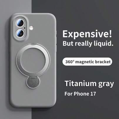 液态硅胶磁吸式保护壳，带支架，兼容 17/16 Pro Max/15 Pro/14 Pro Max/13 Pro；超薄防震保护套，兼容 16/15 Pro/13 Pro；兼容 17/16 Pro Max/15 Pro/14 Pro Max/13 Pro